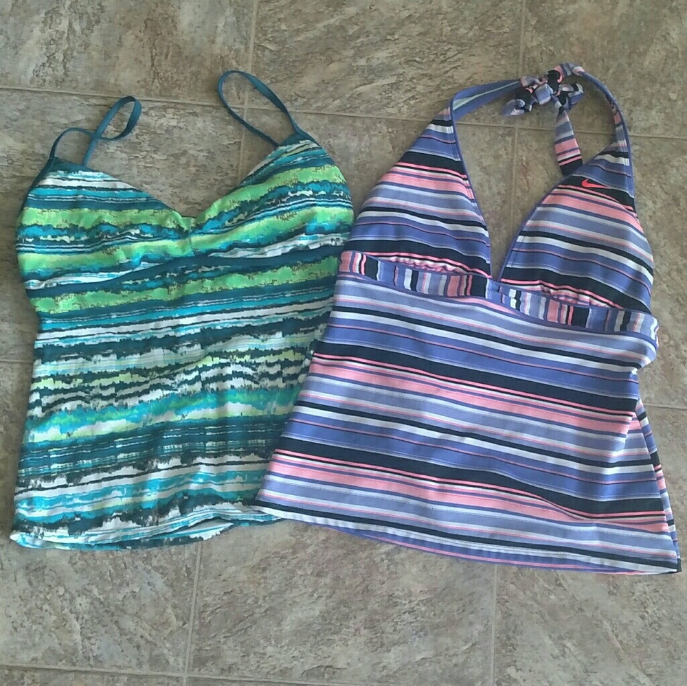 Nike Tankini Swimsuit Tops Bundle